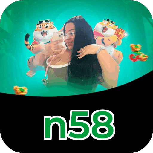 Interface do aplicativo n58 mostrando jogos disponíveis no iOS e Android